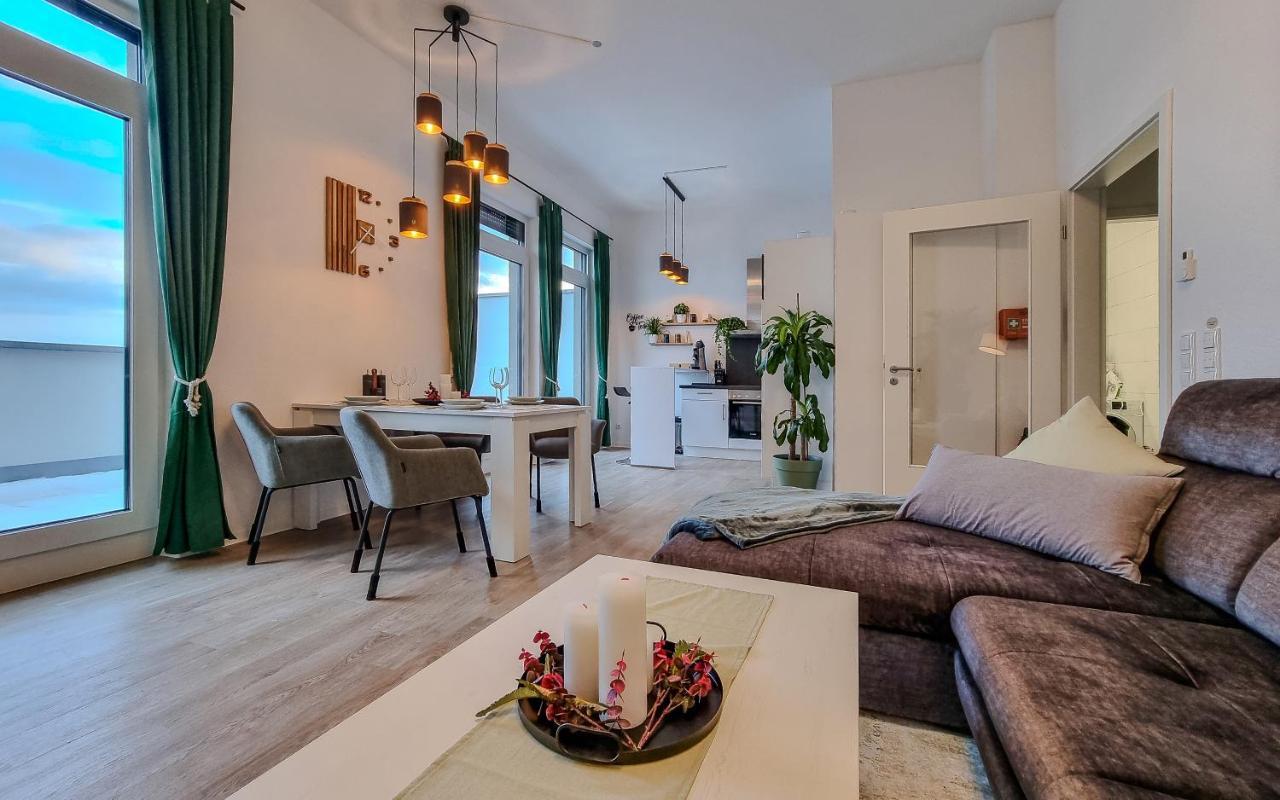 Wiluka Penthouse Mit Grosser Dachterasse Nachhaltig Eingerichtet Netflix Limburg an der Lahn Exterior foto